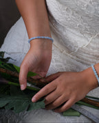 Azurearmband – Akvamarin