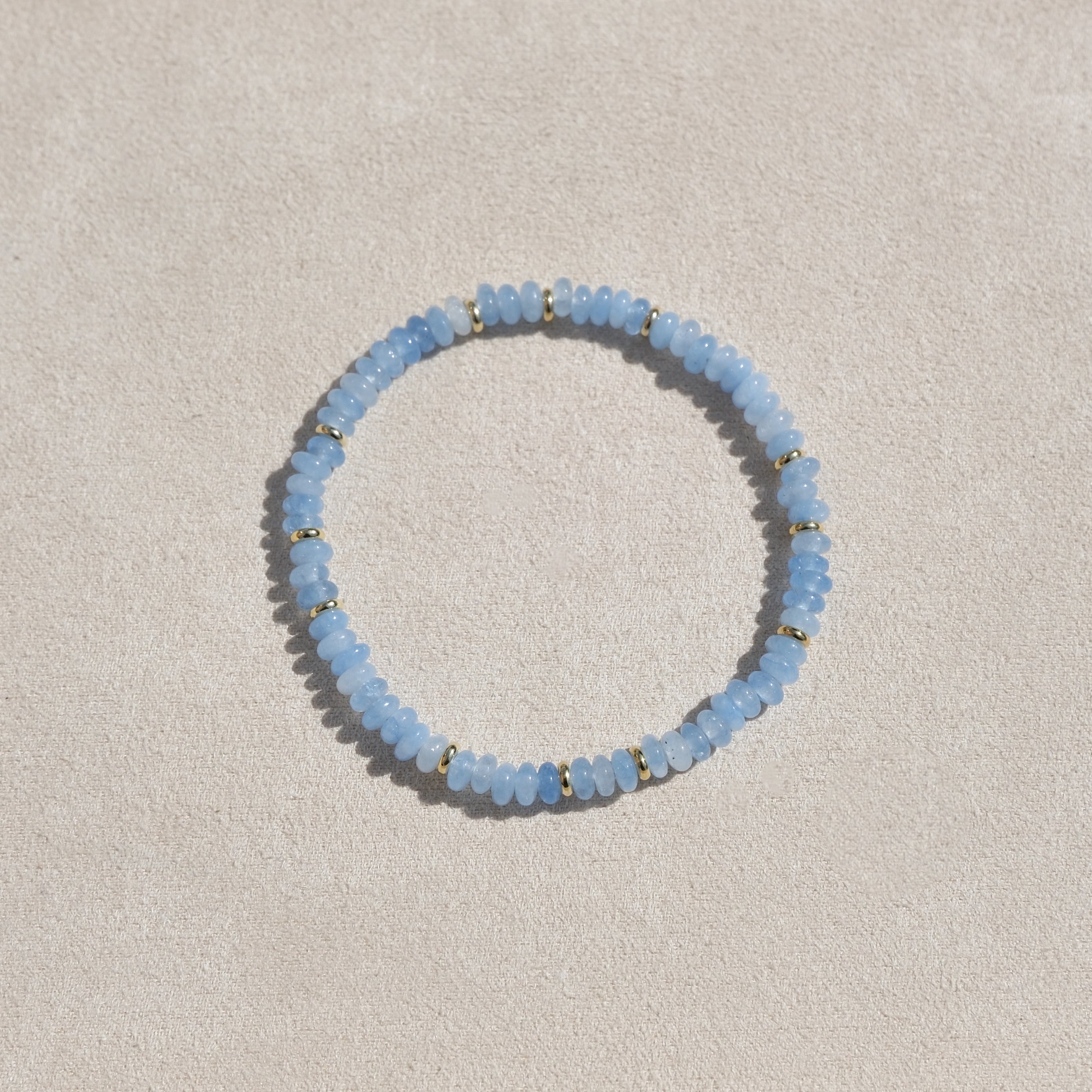 Azurearmband – Akvamarin