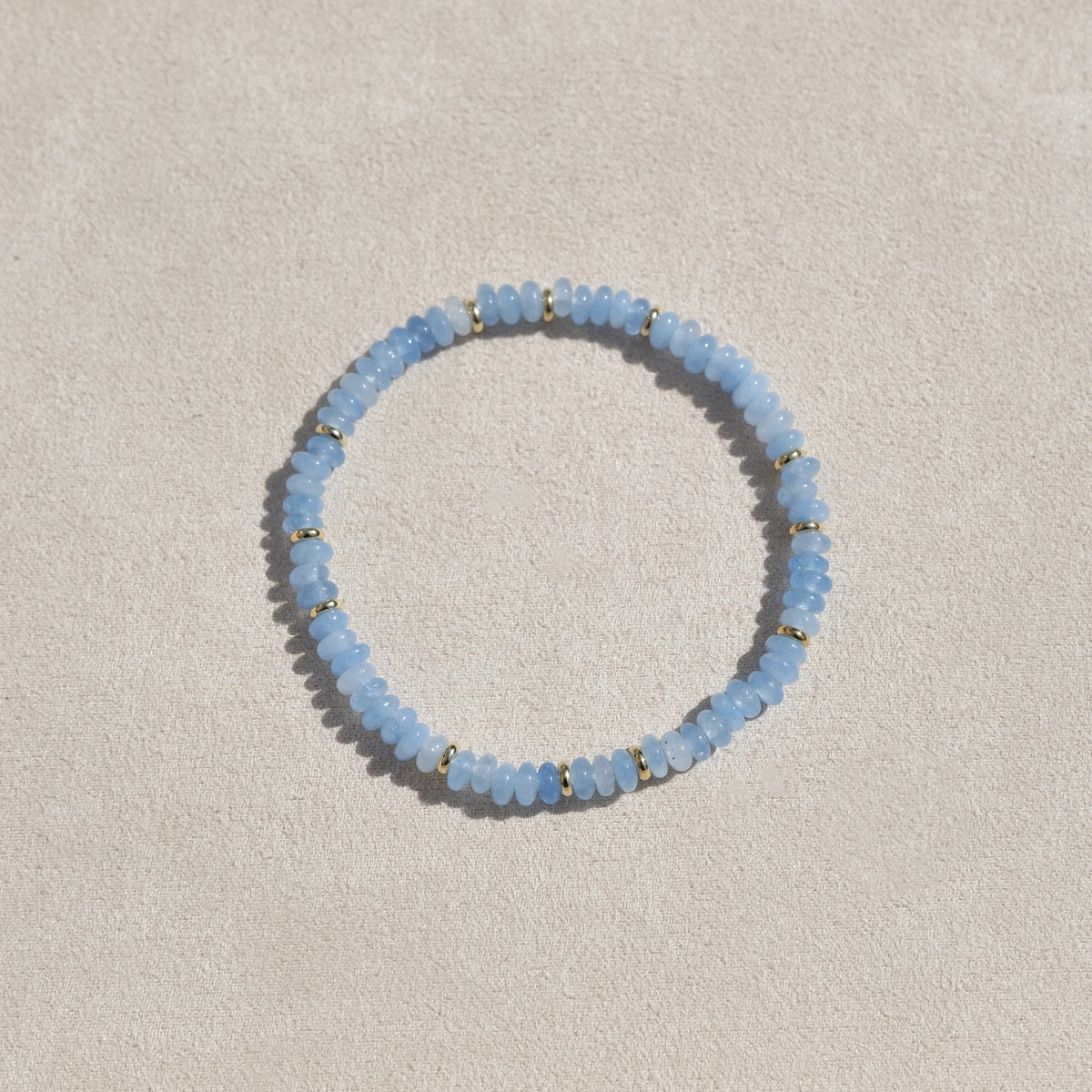 Azurearmband – Akvamarin