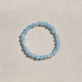 Nereid-armband – Akvamarin och sötvattenspärlor